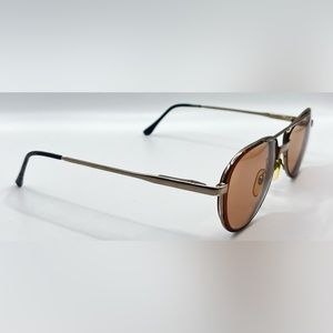 Vintage Boulevard Boutique B3046 Tortoise Gold Pilot Sunglasses Frames Only